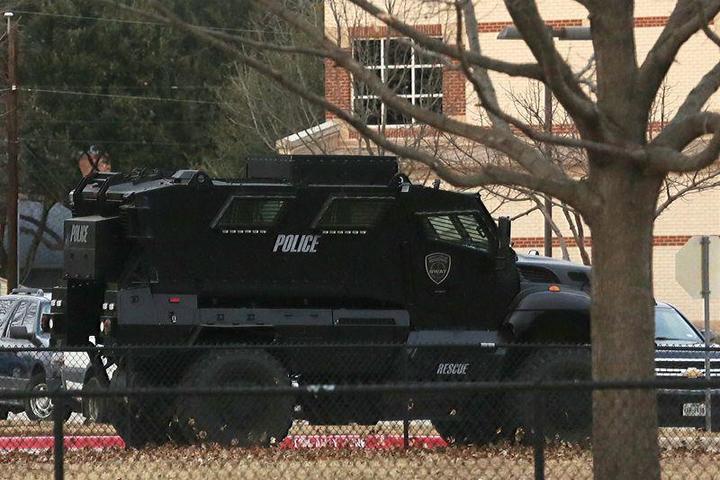 立てこもり事件の起きた米南部テキサス州コリービルのシナゴーグ(ユダヤ教会堂) 立てこもり事件の起きた米南部テキサス州コリービルのシナゴーグ(ユダヤ教会堂)