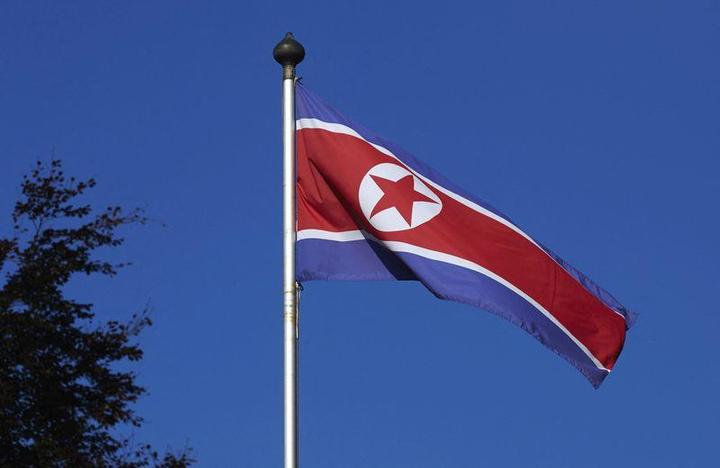 北朝鮮の国旗 北朝鮮の国旗