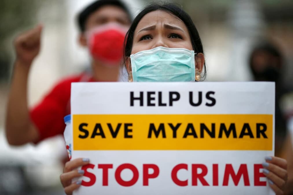 少女ら2人をレイプし殺害､全裸のまま崖に放置　ミャンマー国軍兵士の蛮行明らかに