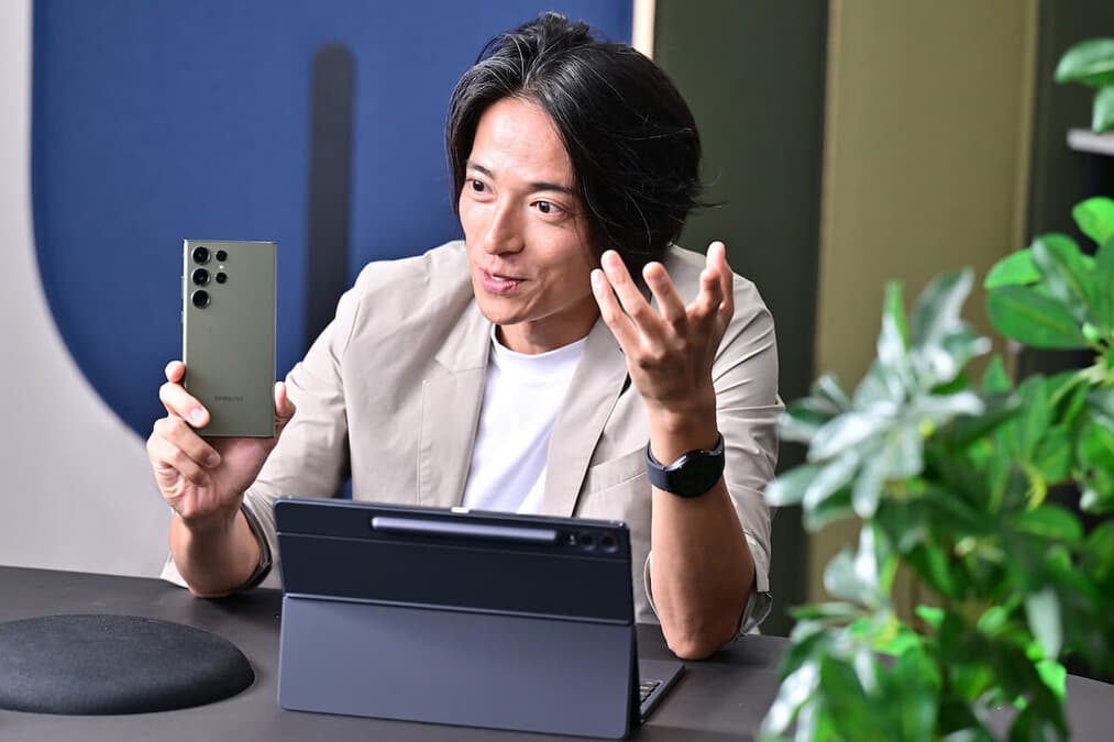 話題の起業家が伝授Galaxyの最新デバイス連携「最強の仕事術