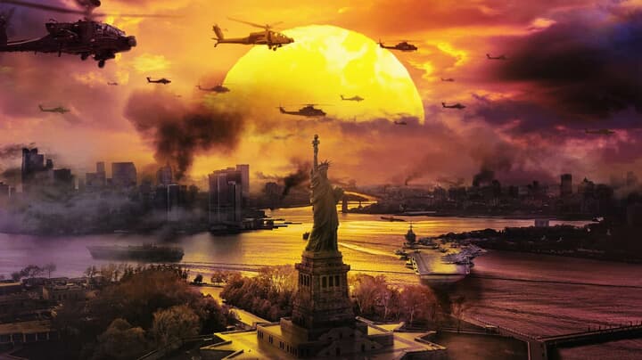 『シビル・ウォー アメリカ最後の⽇』