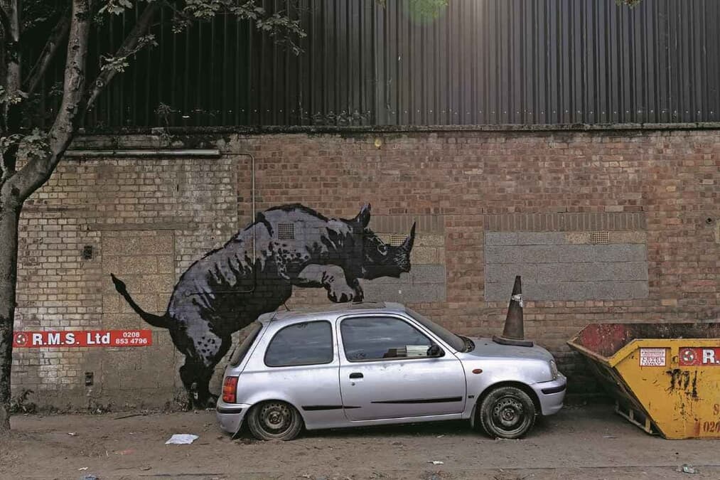 バンクシー最新作サイ出現は8回目｜ニューズウィーク日本版