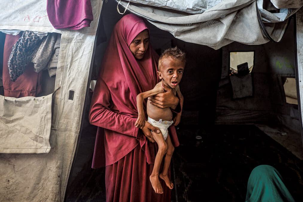 ガザへの食料投下は国際社会の「援助偽装」深刻な飢餓を解決する