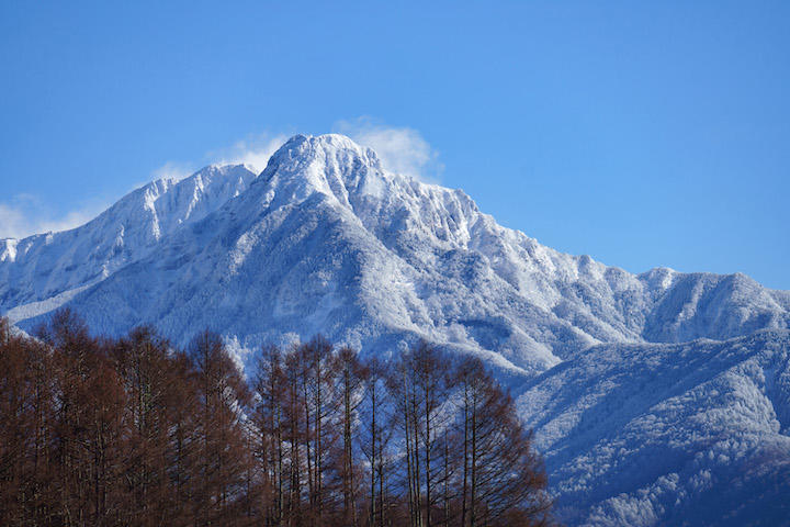 絵画（油絵） 八ヶ岳 （山口新平） 【海・山】【肉筆】【油絵