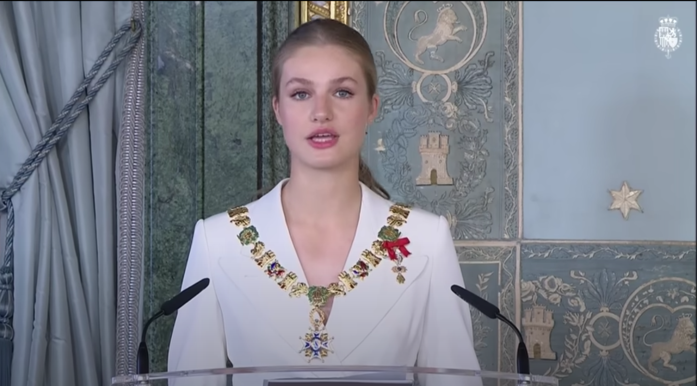 スペイン レオノール王女18歳に 未来の女王に向けた第一歩｜スペイン  