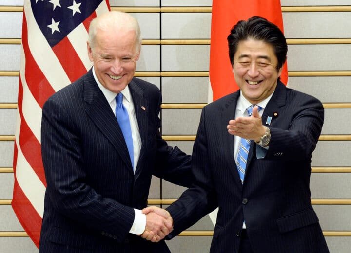 アメリカにとって特別な首相だった安倍晋三──バイデン演説から
