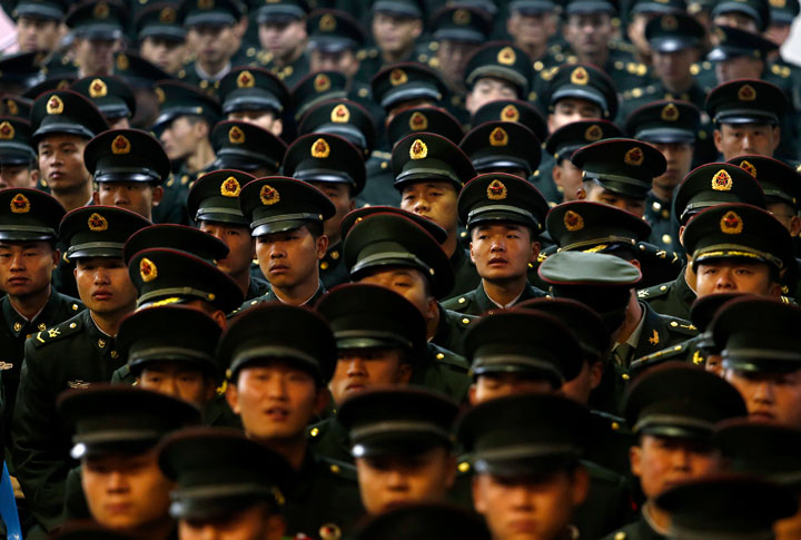 退役軍人デモが中国で拡大 銃口が習政権を狙う日 退役軍人デモが中国で拡大 銃口が習政権を狙う日