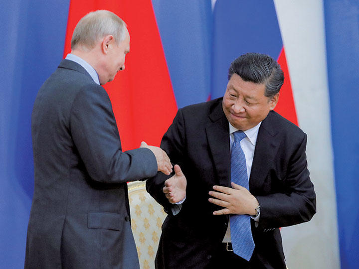 こびる習近平をプーチンは冷笑? 中国・ロシア「対米共同戦線」の同床異夢 こびる習近平をプーチンは冷笑? 中国・ロシア「対米共同戦線」の同床異夢