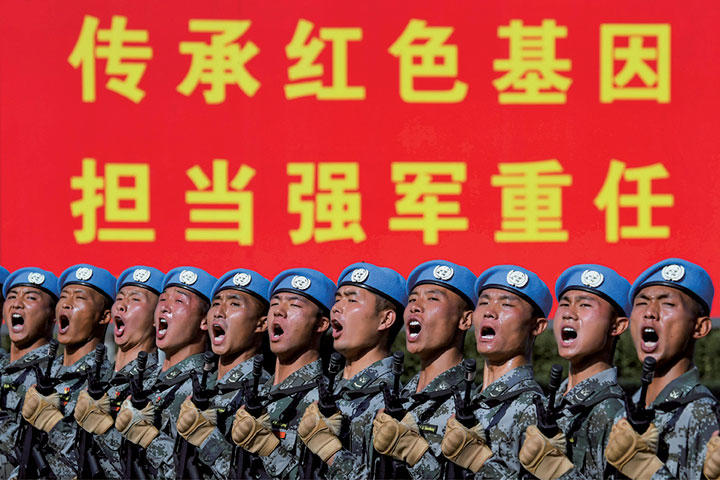 中国建国70年、異例の「3回目の軍事パレード」を強行する理由 中国建国70年、異例の「3回目の軍事パレード」を強行する理由